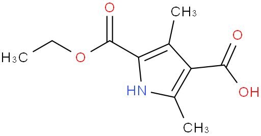 2,4-二甲基-5-乙氧羰基-3-吡咯甲酸