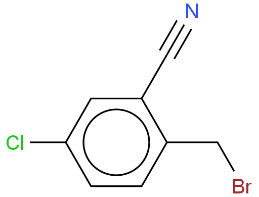 2-(溴甲基)-5-氯苯腈