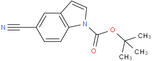 1-BOC-5-氰基吲哚