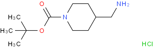 1-Boc-4-(氨基甲基)哌啶盐酸盐