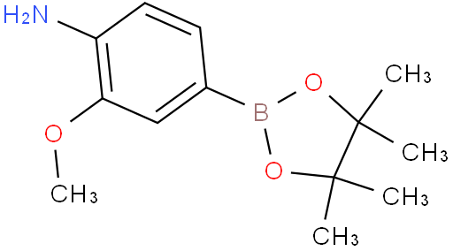 2-甲氧基-4-(4,4,5,5-四甲基-1,3,2-三氧杂硼戊环-2-基)苯胺