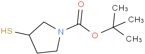 3-巯基-吡咯烷-1-羧酸叔丁酯