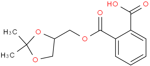 2-((((2,2-二甲基-1,3-二氧戊环-4-基)甲氧基)羰基)苯甲酸
