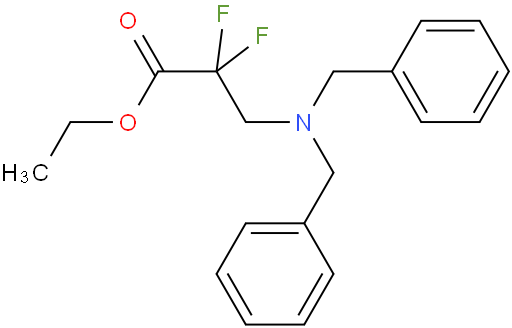 3-(二苄基氨基)-2,2-二氟丙酸乙酯