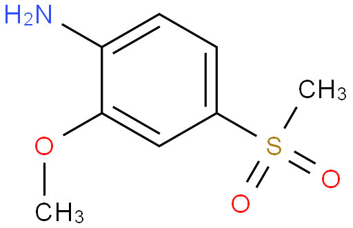 2-甲氧基-4-(甲基磺酰基)苯胺