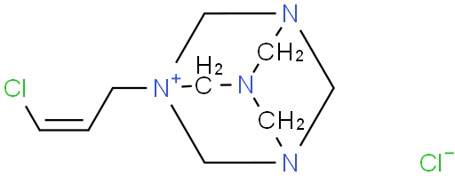 1-(顺-3-氯烯丙基),5,7-三氮杂-1-氮鎓金刚烷氯化物