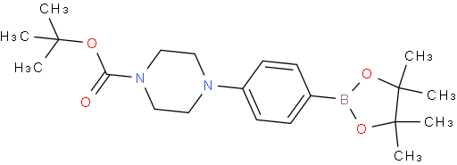 4-(4-Boc-1-哌嗪基)苯硼酸频哪醇酯