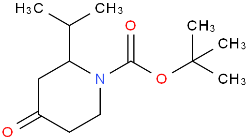 1-叔丁氧羰基-2-异丙基-哌啶酮