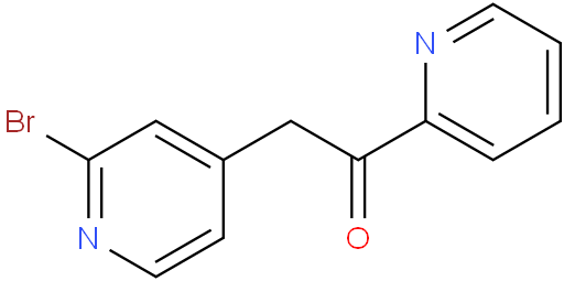 2-(2-溴吡啶-4-基)-1-(吡啶-2-基)乙酮