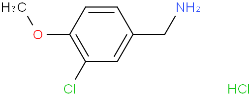 3-氯-4-甲氧基苄胺盐酸盐