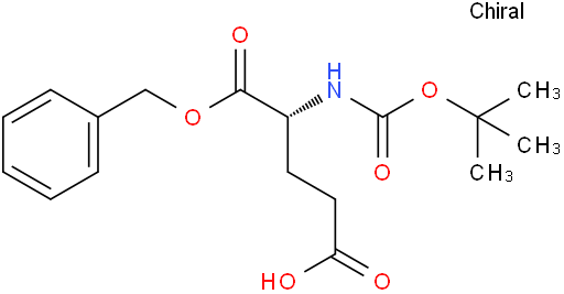 N-(叔丁氧羰基)-D-谷氨酸1-苯甲酯