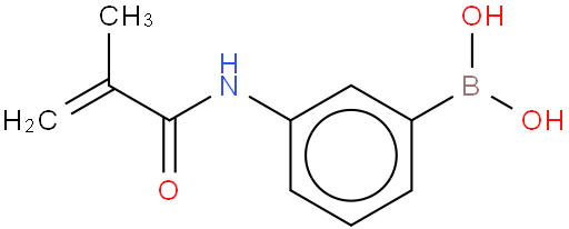 3-甲基丙烯酰胺基苯硼酸