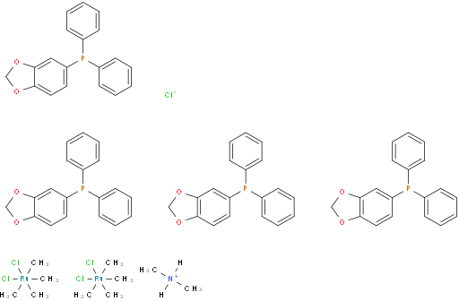 二甲基铵二氯三(Μ-氯)双[(S)-(+)-5,5'-双(二苯基膦基)-4,4'-联-1,3-苯并二唑]二钌酸盐(II)