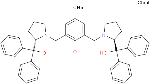 (S,S)-(+)-2,6-双[2-(羟基)-1-吡咯烷基-甲基] -4-甲基苯酚