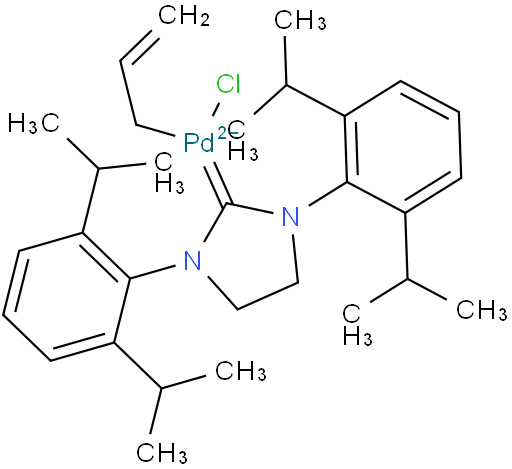 烯丙基氯化[1,3-双(2,6-二-异丙苯基)-4,5-二氢咪唑-2-基]钯