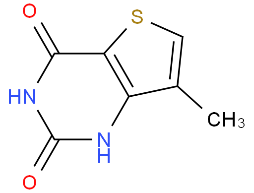 7-甲基噻吩并[3,2-d]嘧啶-2,4(1H,3H)-二酮