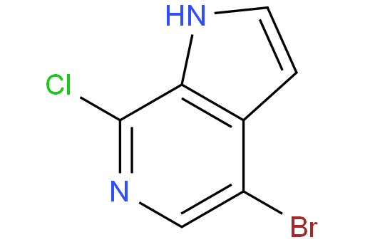 4-溴-7-氯-1H-吡咯并[2,3-c]吡啶