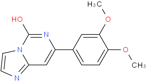 7-(3,4-二甲氧基苯基)咪唑并[1,2-c]嘧啶-5-醇