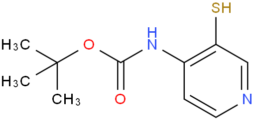 (3-巯基吡啶-4-基)氨基甲酸叔丁酯