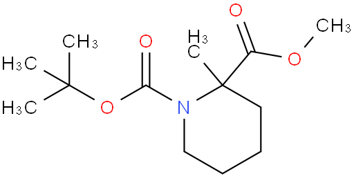 2-甲基-2-甲基哌啶-1,2-二羧酸1-叔丁基酯