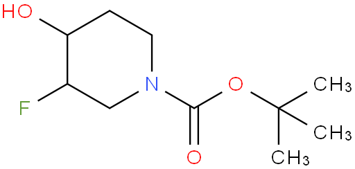 3-氟-4-羟基哌啶-1-甲酸叔丁酯