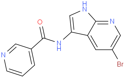 N-(5-溴-1H-吡咯并[2,3-b]吡啶-3-基)烟酰胺