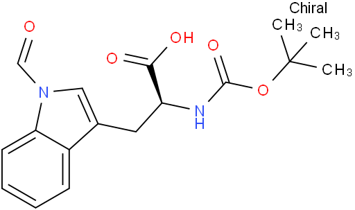 Nα-叔丁氧羰基-N'-醛基-L-色氨酸