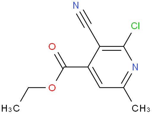 乙基2-氯-3-氰-6-甲基吡啶-4-羧化物