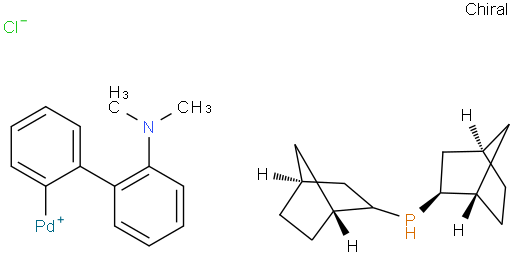 氯-[2'-(二甲氨基)-2-联苯基]-(二去甲冰片基膦)-钯