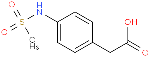 4-甲磺酰氨基苯乙酸