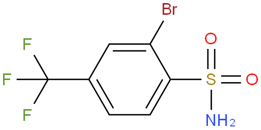 2-溴-4-(三氟甲基)苯磺酰胺