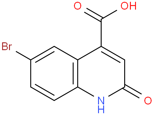 6-溴-2-羟基-4-羧酸喹啉