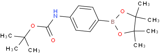 (4-(4,4,5,5-四甲基-1,3,2-二氧杂硼杂环戊烷-2-基)苯基)氨基甲酸叔丁酯