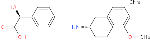 (S)-5-甲氧基-1,2,3,4-四氢萘-2-胺(S)-2-羟基-2-苯基乙酸酯