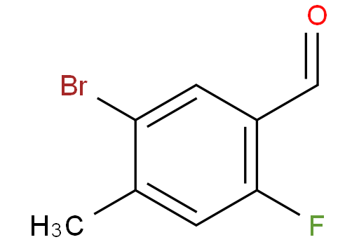 5-溴-2-氟-4-甲基苯甲醛