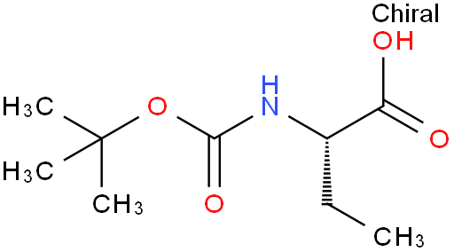 (S)-2-(Boc-氨基)丁酸