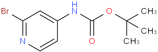 4-叔丁氧羰基氨基-2-溴吡啶