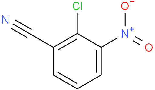 2-氯-3-硝基苯腈