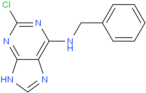 6-苄基氨基-2-氯嘌呤