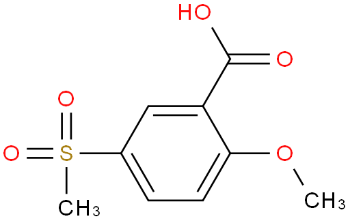 2-甲氧基-5-甲砜基苯甲酸