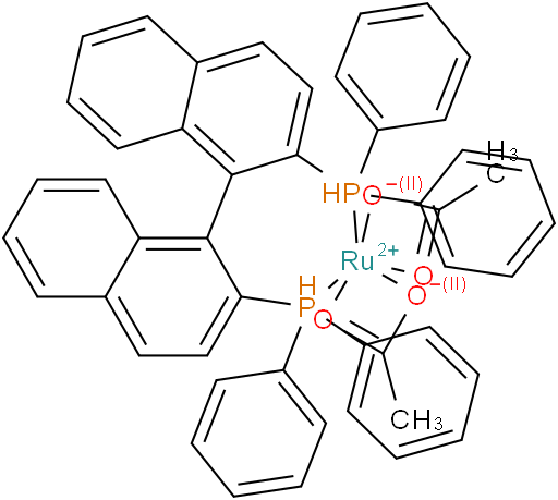 二乙酸根[(R)-(+)-2,2'-二(二苯基膦基)-1,1'-联萘基]钌(II)