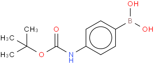 4-(Boc-氨基)苯硼酸