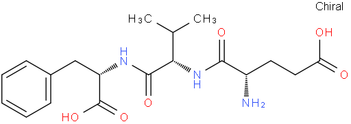 L-ALPHA-谷氨酰-L-缬氨酰-L-苯丙氨酸