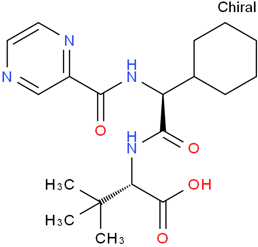 (2S)-2-环己基-N-(2-吡嗪基羰基)甘氨酰-3-甲基-L-缬氨酸