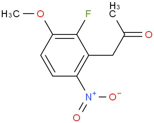 1-(2-氟-3-甲氧基-6-硝基苯)-2-丙酮