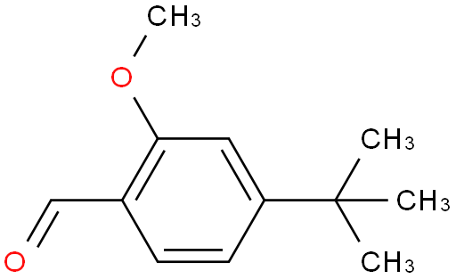 4-(叔丁基)-2-甲氧基苯甲醛