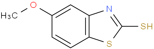 2-巯基-5-甲氧基苯并噻唑