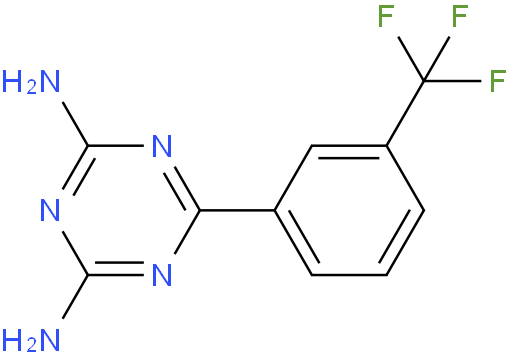 2,4-二氨基-6-[3-(三氟甲基)苯基]-1,3,5-三嗪