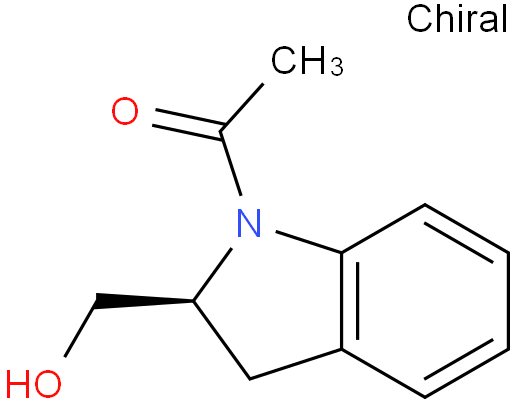 (S)-1-(2-(羟甲基)二氢吲哚-1-基)乙-1-酮