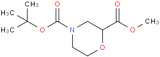 N-BOC-2-吗啉甲酸甲酯